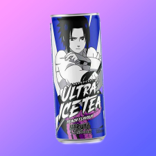 Naruto Sasuke Ultra Ice Tea Peach őszibarack ízben 330ml üdítő, ásványviz, gyümölcslé
