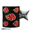 Naruto Shippuden 3D fogantyús bögre Shuriken Akatsuki
