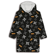 Naruto Shuriken felnőtt belebújós plüss polár pulóver, poncsó