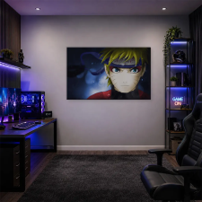  Naruto Uzumaki komor arcközelkép vászonkép dekoráció