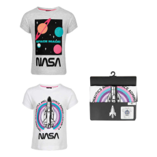  NASA gyerek rövid póló, felső 92-128 cm