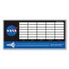  NASA órarend - hosszúkás - fekete/kék