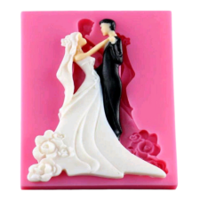  Nászpár, szilikon fondant formázó sütés és főzés