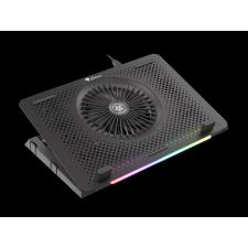 Natec Genesis Oxid 450 RGB 15.6" laptop hűtőpad - Fekete laptop kellék