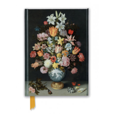 National Gallery: Bosschaert the Elder - Still life of Flowers (Foiled Journal) naptár, kalendárium