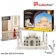NATIONAL GEOGRAPHIC 3D puzzle City Travel India, Taj Mahal - 87 db (306-DS0981) puzzle, kirakós