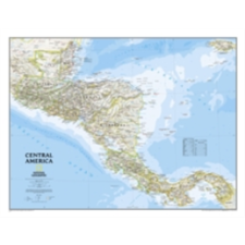 National Geographic Maps Central America idegen nyelvű könyv