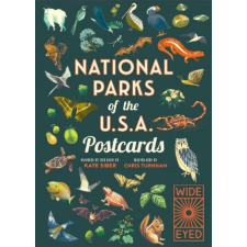  National Parks of the USA Postcards – Chris Turnham idegen nyelvű könyv