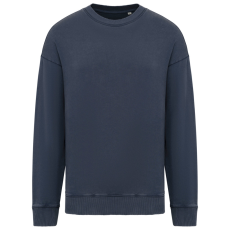 Native Spirit NS447 UNISEX WASHED EFFECT OVERSIZE ROUND NECK SWEATSHIRT XL