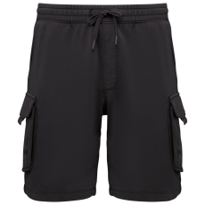  Native Spirit NS717 MEN’S FRENCH TERRY WASHED EFFECT CARGO SHORTS M