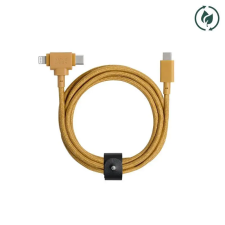 Native union Belt Universal Cable (USB-C – Lighting/USB-C) 1.8m, kraft kábel és adapter