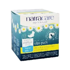  Natracare bio betét szárnyas super 12 db intim higiénia
