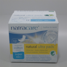 Natracare bio betét szárnyas super 12 db intim higiénia