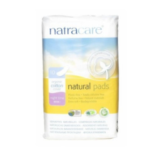 Natracare Natracare bio betét éjszakai 10 db intim higiénia