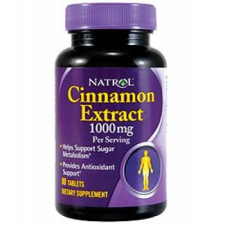 Natrol Cinnamon Extract 1000mg 40 adag vitamin és táplálékkiegészítő