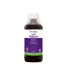 Natrol Liquid Melatonin 2,5 mg - Folyékony Melatonin (237 ml, Bogyó) vitamin és táplálékkiegészítő