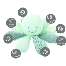  NATTOU Fejlesztő játék polip 8 aktivitás Lapidou mint készségfejlesztő