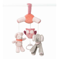 Nattou felhúzós zenélő játék mini plüss Adele and Valentine (MTTF-5414673424257) bébijáték babakocsira