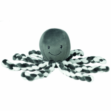 Nattou játék plüss 23cm Lapidou - Octopus Antracit egyéb bébijáték