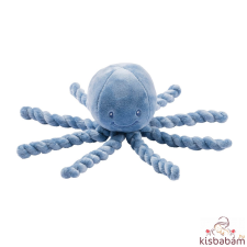 Nattou Játék Plüss 23Cm Lapidou - Octopus Kék-Infinity bébiplüss