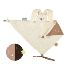  Nattou szundikendő termo foszforeszkáló Lapidou Maxi - Nyúl vanília egyéb bébijáték