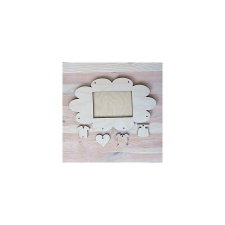  Natúr fa baba képkeret, mérete: 340x250 mm dekorációs kellék