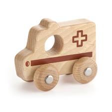  Natúr fa mentőautó (Viga) fajáték