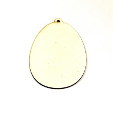  Natúr fa tojás, mérete: 6,5x9 cm dekorációs kellék