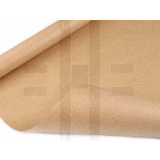  Natúr fényes csomagoló papír 0,80 x2 m dekorációs kellék