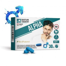 Natur Tanya ® ALPHA - A férfi potencia és a kirobbanó férfiasság támogatásához vitamin és táplálékkiegészítő