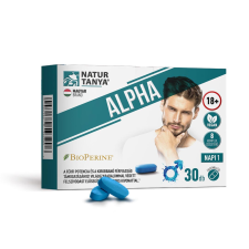 Natur Tanya ® ALPHA - A férfi potencia támogatásához 30db vitamin és táplálékkiegészítő