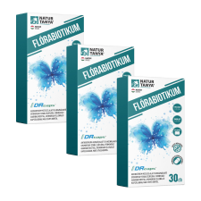 Natur Tanya FLÓRABIOTIKUM 3x1 doboz, 3x30 kapszula probiotikum és prebiotikum - csomagban olcsóbb! vitamin és táplálékkiegészítő