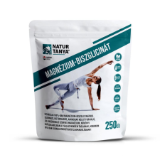 Natur Tanya ® Magnézium-Biszglicinát 250 kapszula, vegán, laktóz- és gluténmentes vitamin és táplálékkiegészítő