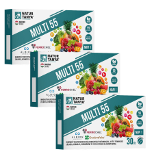 Natur Tanya Multi 55 Fermentált multivitamin csomag 3x30 tabletta vitamin és táplálékkiegészítő