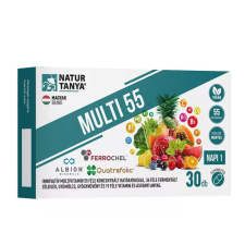 Natur Tanya Multi 55 fermentált multivitamin tabletta 30 db vitamin és táplálékkiegészítő