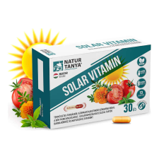 Natur Tanya Solar vitamin - napozóvitamin, szoláriumozás, napozás vagy nap nélküli bőrpigmentációhoz - 30 kap... vitamin és táplálékkiegészítő