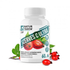  Natur Tanya® Szerves C Ultra - 1500 mg Retard C-vitamin, csipkebogyó kivonattal titán-dioxid mentes formula vitamin és táplálékkiegészítő