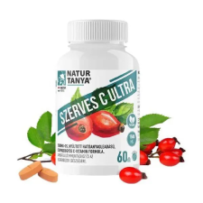 Natur Tanya szerves C ultra C-vitamin 1500mg retard tabletta csipkebogyó kivonattal 60db vitamin és táplálékkiegészítő