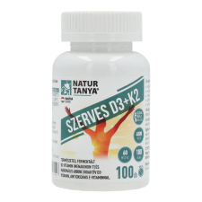  NATUR TANYA SZERVES D3+K2 VITAMIN 100DB gyógyhatású készítmény