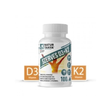 Natur Tanya szerves D3+K2 vitamin tabletta, 100db vitamin és táplálékkiegészítő
