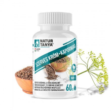 Natur Tanya® Szerves Króm + kapormag 60 db tabletta vitamin és táplálékkiegészítő