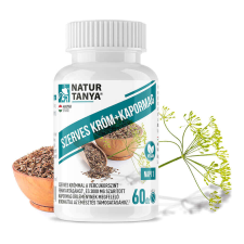 Natur Tanya Szerves KRÓM+KAPORMAG koncentrátum a vércukorszint fenntartásához, és az emésztés támogatásához -... vitamin és táplálékkiegészítő