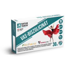Natur Tanya Szerves vas - Világszabadalommal védett vegán vaspótló 30db Natur Tanya® vitamin és táplálékkiegészítő