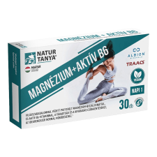 Natur Tanya Vegán Magnézium + Aktív B6 - 30 kapszula - Natur Tanya vitamin és táplálékkiegészítő