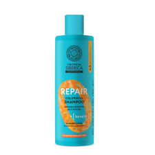 Natura Siberica Oblepikha Siberica helyreállító homoktövis sampon, 400 ml sampon