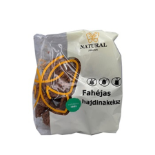 Natural gluténmentes hajdina keksz - fahéjas 150g csokoládé és édesség