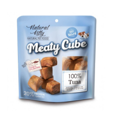  Natural Kitty Meaty Cube 100% Tonhal 60g jutalomfalat macskáknak