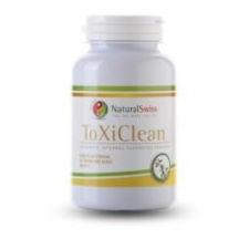 NaturalSwiss ToxiClean méregtelenítő-májtisztító kapszula, 60 db vitamin és táplálékkiegészítő