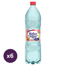 NaturAqua Emotion eper és rebarbara ízű szénsavas üdítőital (6x1,5 liter) üdítő, ásványviz, gyümölcslé