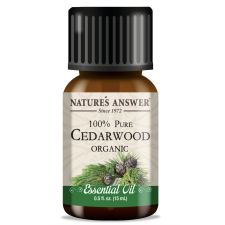 Nature's Answer Cédrusfa illóolaj, Cédrusfa, illóolaj, BIO, 15 ml illóolaj